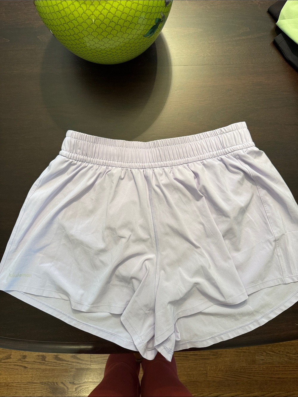 LULULEMON Light Purple Run Shorts S